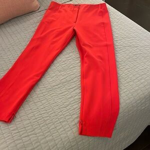 Ann Taylor Red Ankle Pants